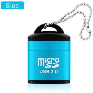 Usb 2.0 Sd Tf Kaartlezer Auto Mobiele Telefoon Mini Draagbare Memory Card Reader High Speed Usb Adapter Voor Laptop speaker