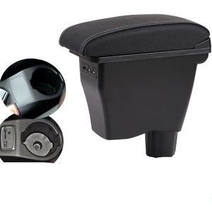 Voor Smart 453 Smart 451 Fortwo Forfour Armsteun Box Double-Layer Usb Universele Auto Armsteun Doos