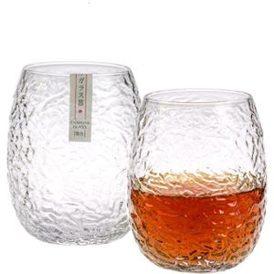 Zijderups Cocon Hamer Patroon Manual Crystal Art Ouderwetse Whisky Glas Verre Whisky Rots Cup Bier Wijn Drinkglazen