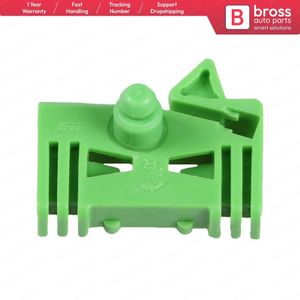 Bross Auto-onderdelen BWR25 Elektrische Ruitbediening Regulator Clip, rechtsvoor Deur Voor Peugeot 306 1997-2002 Gemaakt In Turkije