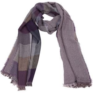 Plaid Winter Sjaal Vrouwen Mannen Mode Tartan Sjaal Wrap Warm Foulard Sjaals Casual Sjaals Kasjmier Kwastje Sjaal