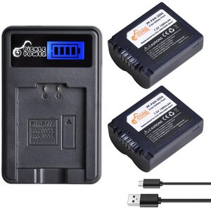 CGA-S006E Batterij & CGA-S006 Batterij Lcd Usb Charger Kit Voor Panasonic Lumix DMC-FZ7 FZ8 FZ18 FZ28 FZ30 FZ35 FZ38 FZ50 camera 'S.