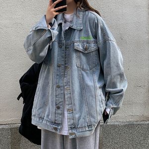 Privathinker Mannen Mode Denim Jasje Herfst Jas Vrouw Grafische Gedrukt Koreaanse Streetwear Casual Oversize Paar Jassen