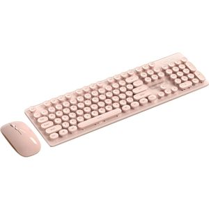 Draadloze Toetsenbord Muis Combo Bluetooth + 2.4G 3 Niveau Dpi Mouse Slim Oplaadbare Voor Mac Os Windows Ios Android pc Computer