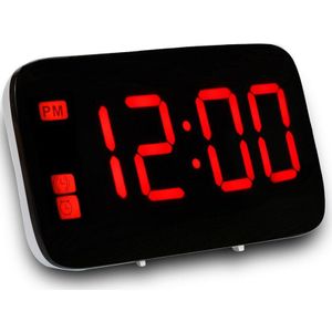 Led Wekker Digitale Snooze Tafel Klok Wake Up Light Elektronische Grote Tijd Temperatuur Display Woondecoratie Klok # LR2