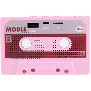 Speaker Mini Music Player Draagbare Cassette Tf Card Aux Bluetooth Fm Slot V4.1 Jerry Usb Nostalgische Ideaal D9J7