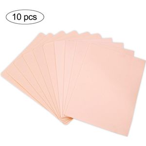 3/5/10Pcs Tattoo Praktijk Huid Dubbele Permanente Make-Up Wenkbrauwen Tattoo Transfer Papier Microblading Levert Praktijk Huid vel