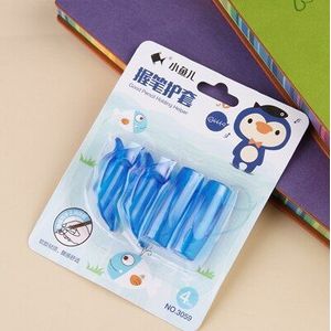 Ergonomie Houdt een Pen Apparaat Softly Silicon Studenten Schrijven Positie Corrector 4 Stijl Gemengde Pen En Potlood Grip