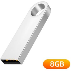 Hoge Snelheid Metalen Usb Flash Drive Usb 2.0 Pen Drive 64Gb 32Gb 16Gb 8Gb 4Gb geheugen Usb Stick Waterdicht En Schokbestendig U Disk