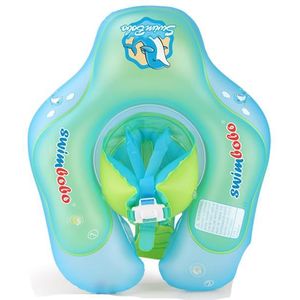 Swimbobo Baby Zwemmen Ring Kinderen Opblaasbare Cirkel Voor Water Outdoor Veiligheid Ondersteuning Bodem Zwembad Accessoires Voor 3-36 maanden