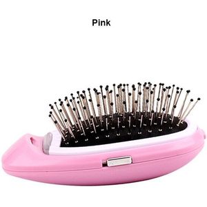 Upgrade Elektrische Negatieve Ionic Hair Brush Met Handvat Magic Anti statische Haarborstel Massage Kam Glad Haar Kam Styling Tools