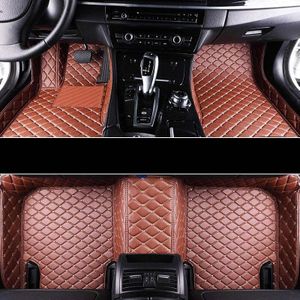 Auto Geloven Auto Vloer Mat Voor Mitsubishi Outlander Xl 3 Pajero Sport 4 Grandis Lancer X Galant Accessoires Tapijt tapijten