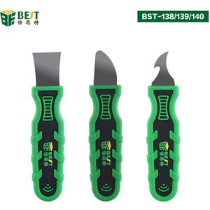 BST-138/139/140 Handvat Mobiele Telefoon Demontage Kit, Lcd-scherm Removal Tool Ontschuimende Degumming Schoonmaken Schrapen Tin Tangent