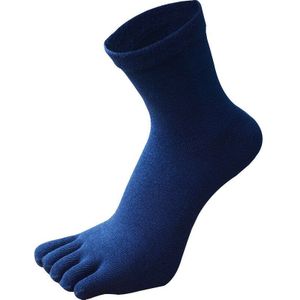 Teen Sokken Mannen En Vrouwen Vijf Vingers Sokken Ademend Katoen Sokken Sport Running Effen Kleur Zwart Wit Grijs Kaki Mens sokken