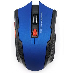 2000 Dpi 2.4 Ghz Draadloze Optische Muis Gamer Voor Pc Gaming Laptops Game Draadloze Muizen Met Usb-ontvanger Mause