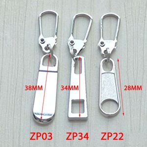 10 stks Metalen Rits Fixer Reparatie Pull Tab voor Instant Vervanging Broek Zak Jas ZP03 ZP22 ZP34 Keuze
