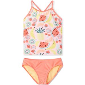 Meisjes Badmode BIkINI Set Badpak Dubbele Band Sackless купальник женски�й Mooie Fruit Print Badpak Kid Meisjes