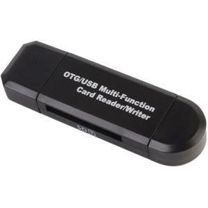 2 In 1 Usb Kaartlezer Flash Drive Voor Android/Pc Uitbreiding Headers High-Speed USB2.0 Universal Otg tf/Sd-kaartlezer