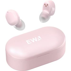Ewa T300 True Draadloze Oortelefoon Met Microfoon Opladen Doos IPX6 Waterdichte Bluetooth 5.0 Tws Stereo Oortelefoon Pods Pro Oordopjes