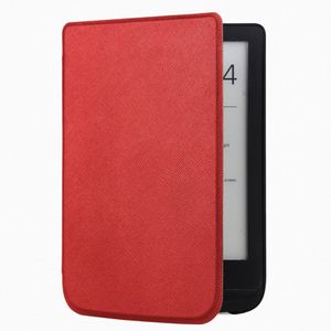 Slanke E-Book Lederen Beschermhoes Voor Pocketbook 616/627/632 Touch Hd 3 Touch Lux 4 Basic Lux 2 Ereader beschermhoes