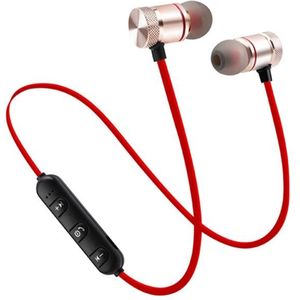 5.0 Bluetooth Oortelefoon Sport Nekband Magnetische Draadloze Headset Stereo Oordopjes Muziek Metal Hoofdtelefoon Met Microfoon Voor Alle Telefoons
