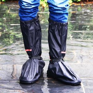 Mannen Vrouwen Herbruikbare Regenachtige Dag Schoenen Cover Oxford Doek Regen Laarzen Reflecterende Waterdicht Antislip Voor Outdoor Werkt Bike Fietsen