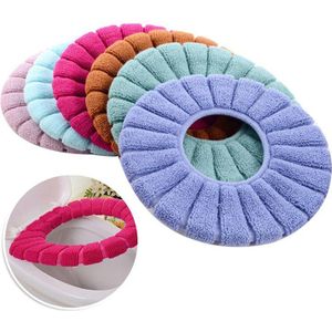 Winter Comfortabele Zachte Verwarmde Wasbare Toilet Seat Mat Set Badkamer Accessoires Interieur Voor Home Decor Closestool Mat