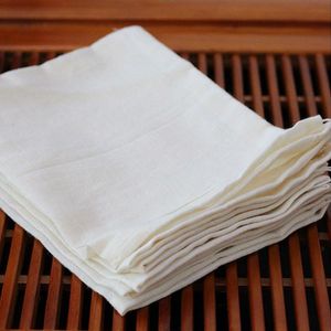 10 Stuks 13X18Cm Wegwerp Hergebruik Thee Filter Zakken Katoenen Garen Tasje Multifunctionele Warm Wit Voetenbad tas