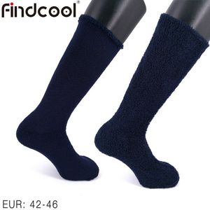 Findcool Merino Wollen Sokken Voor Vrouwen Mannen Winter Outdoor Fietsen Sport Sokken Thicken Warmer Sokken