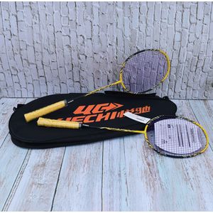 Yuechi Gold Full Carbon Duurzaam Badminton Racket Amateur Midden En Senior Badminton Racket Bal Controle Type Badminton Racket