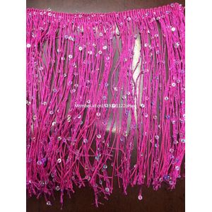 10 M 20 CM kwastje kant lint kleding gordijn accessoires ballet Diy accessoires stadium kleding