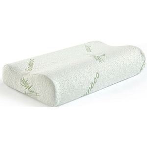 King Size Bamboevezel Kussen Hypoallergeen Cool Memory Foam Premium Firm Bed