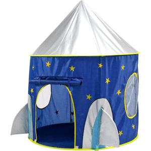 Spelen Tent Voor Kinderen, Ruimte Thema Kasteel Speelhuisje, Met Draagtas, voor Jongens Meisjes Inddoor Outdoor Fun Play