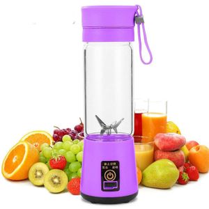 Draagbare Blender Juicer Cup Elektrische Usb Oplaadbare Smoothie Blender Handheld Juicer Cup Kleine Blender Mini Keuken Mixer