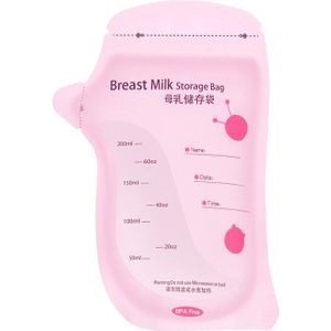 30Pcs Moedermelk Opbergzakken 200Ml Veiligheid Moeder Melk Organizer Bag Feeding Levert Voedsel Babyvoeding Opslag Baby stuff