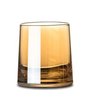 Kleur Whisky Glas Kristal Glas Cup Transparant Amber Koffie Melk Thee Glazen Thuis Bar Drinkware Cups