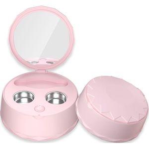 Draagbare Ultrasone Reiniger Bad Washer Contactlenzen Case Box Tijd Aanpassing Ultrasone Reinigingsmachine Dagelijks Care Tool