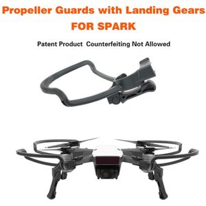 HIPERDEAL Propellers Guards + Verlengen Landing Benen Gear Kit Voor DJI SPARK Drone RC Spare Quadcopter Accessoires Onderdelen BAY06
