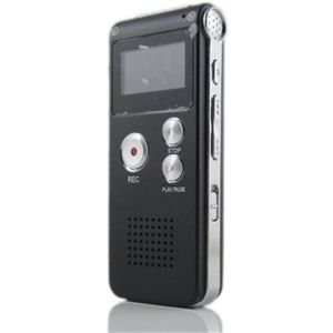Oplaadbare 8 GB Digital Audio Voice Recorder Dictafoon Telefoon MP3 Speler ET recorder speler