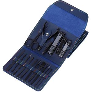16pc-set Rvs Nagelknipper Set Nail Schaar Pedicure Manicure Tool Alle-In-Een Professionele Pedicure Set
