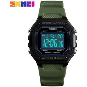 Skmei 1496 Outdoor Mannen Digitale Horloges Waterdicht Alarm Student Sport Stopwatch 12/24 Uur Klok Horloges Relogio Masculino