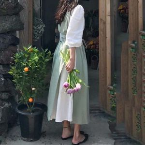 Mcao Japanse Stijl 100% Katoen Tuin Schorten Voor Vrouwen Elegante Overgooier Bakken Koken Schilderen Met Taille Banden TJ3817