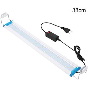 Aquarium Licht Verstelbare Ondersteuning Aquatic Plant Verlichting Aluminium Slim Led Light Eu Plug Hoge Helderheid Aquarium Licht