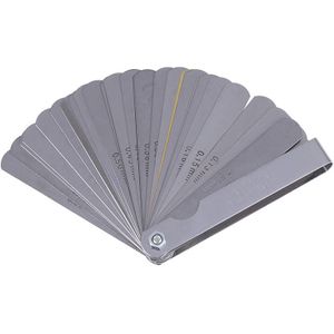 Praktische 32 Pcs 0.04-0.88 Mm Range Finder Voelermaat Klep Onderwijs Voeler Lezen Meetinstrumenten