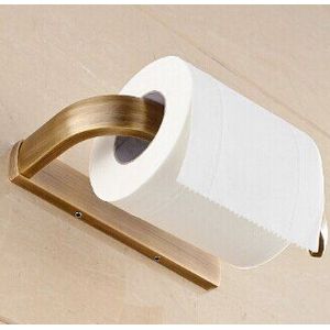 Accessoires Set Boss & Wessing Colorato Met Borstel, Haak en Toiletrolhouder Geborsteld Koper Accessoires Set Boss & Wessing Colorato Met Borstel, Haak en Toiletrolhouder Geborsteld Koper