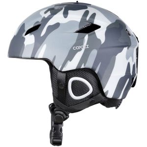 COPOZZ Light Ski Helmet with Safety Certificate Integrally-molded Snowboard Helmet Cycling Skiing Snow Men Women Child Kids