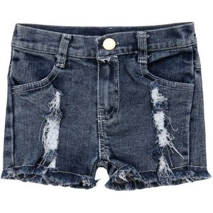 Peuter Baby Kinderen Baby Meisje Gaten Denim Jeans Stretch Ripped Shorts Verontruste Broek Broek Meisje Kleding Outfits