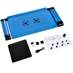 Aluminium Verstelbare Laptop Tafel Draagbare Vouwen Computer Bureau Notebook Desktop Stand Computer Tafel Voor Slaapbank