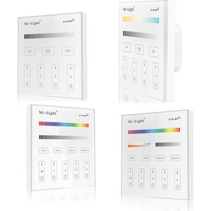Mi Licht Touch Panel Controller Ac Dc 15A Slimme Touch Screen Schakelaar Dimmer Voor Enkele Kleur Rgbw Rgb Cct Led strip Bulb Lamp
