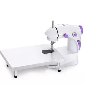 Mini-naaimachine – Draagbaar, Elektrisch, Met Traag/snel Stand, LED-licht – Voor Beginners En Volwassenen